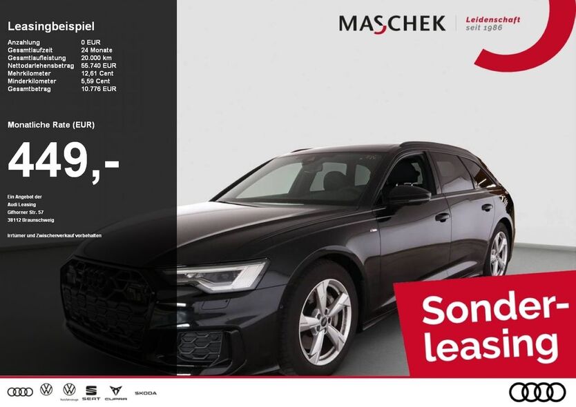 Audi A6 28.700 km 53.540 € Wackersdorf 92442