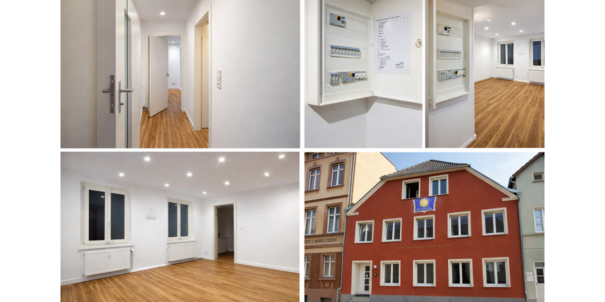 Sanierte 2-Raum-Wohnung in der Altstadt von Ueckermünde – 1. OG 2 zimmer
