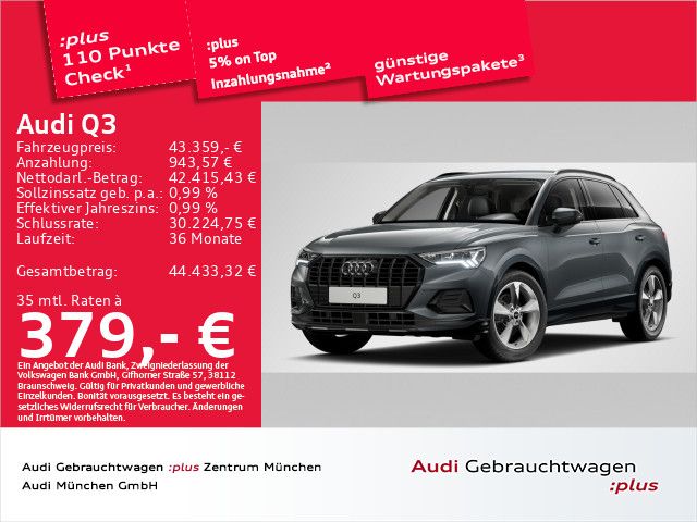 Audi Q3 10.613 km 43.359 &euro; Eching 85386