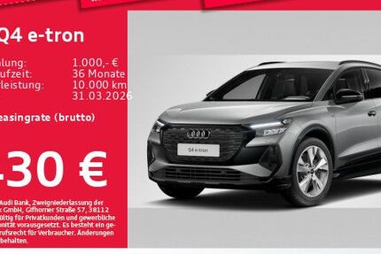 Audi Q4 e-tron 11.926 km 45.751 &euro; Eching 85386