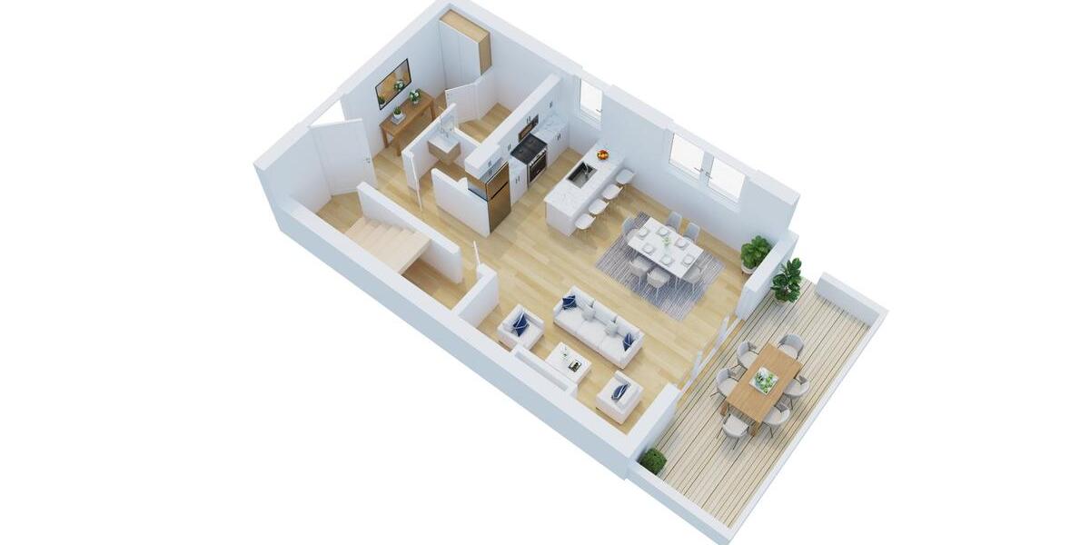 Reihenhaus Passau Mühltal - 4 Zimmer, 119 m&sup2;, 420.000&euro; | Angebot:26425797