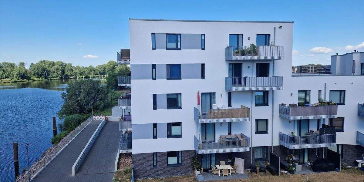 2 Zimmerwohnung mit Balkon direkt an der Elbe 2 zimmer