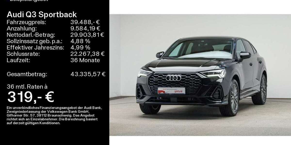 Audi Q3 27.300 km 39.488 &euro; Mühlheim a. Main 63165