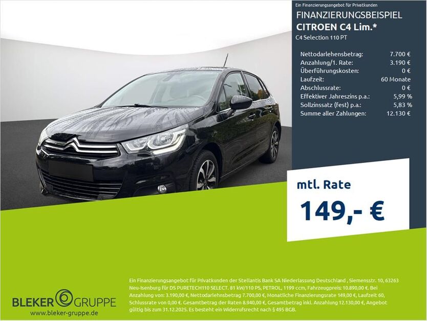 Citroen C4 69.450 km 10.890 € Borken 46325