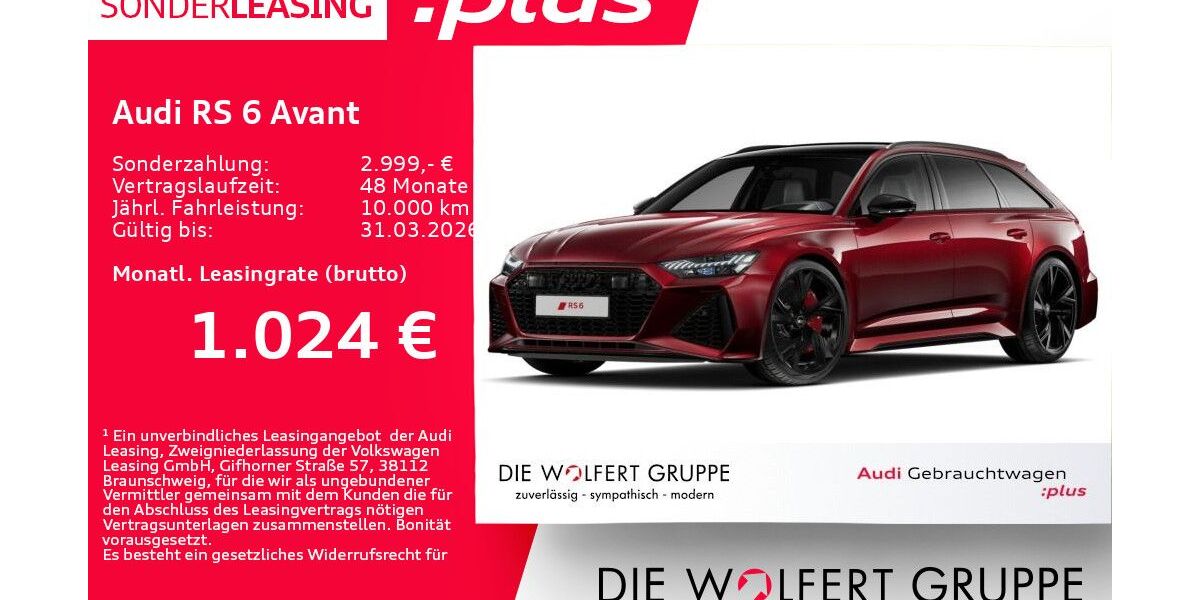 Audi RS6 12.549 km 113.200 &euro; Großwallstadt 63868