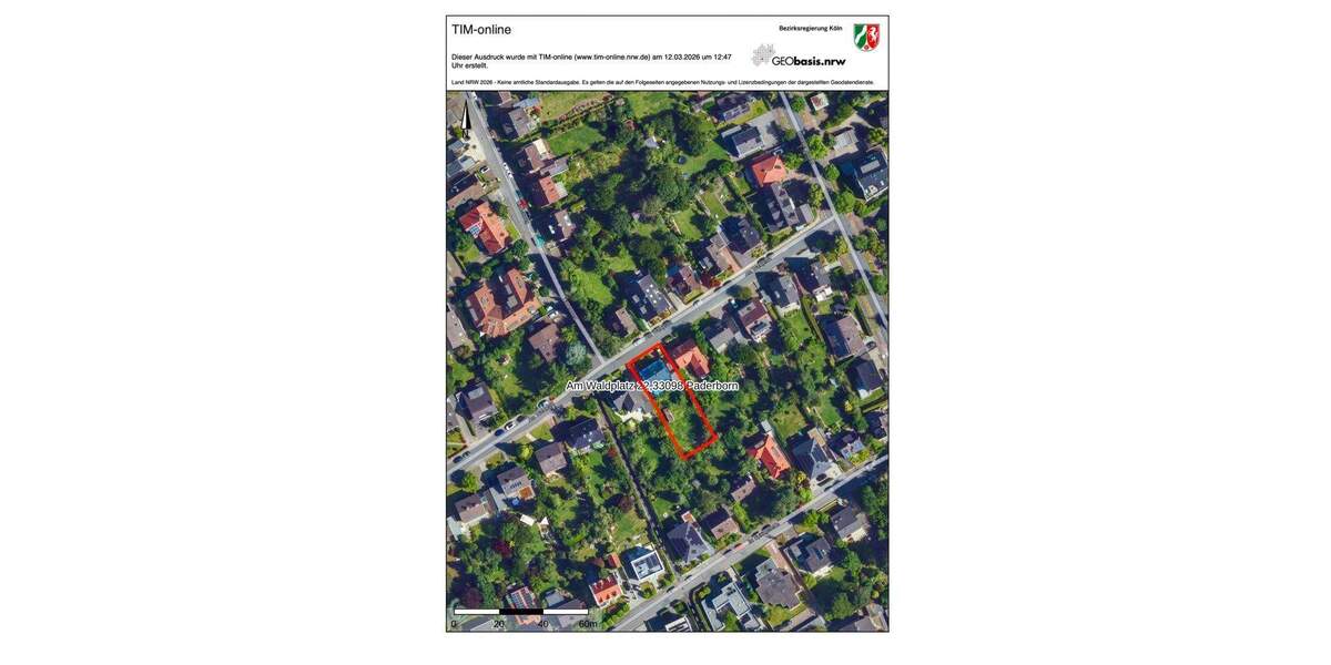 Grundstück Paderborn Kernstadt - 589.000&euro; | Angebot:25567366