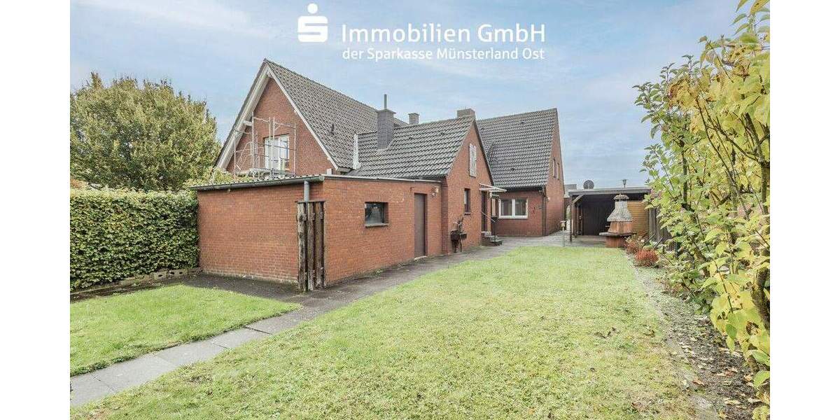 Solide Doppelhaushälfte mit Potenzial in Münster-Hiltrup! 3 zimmer