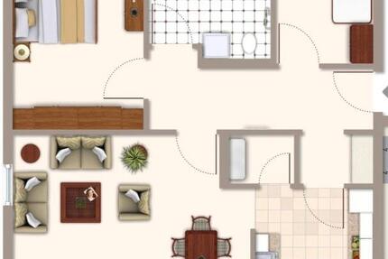 Wohnung Jünkerath - 3 Zimmer, 84 m&sup2;, 675&euro; | Angebot:25389938