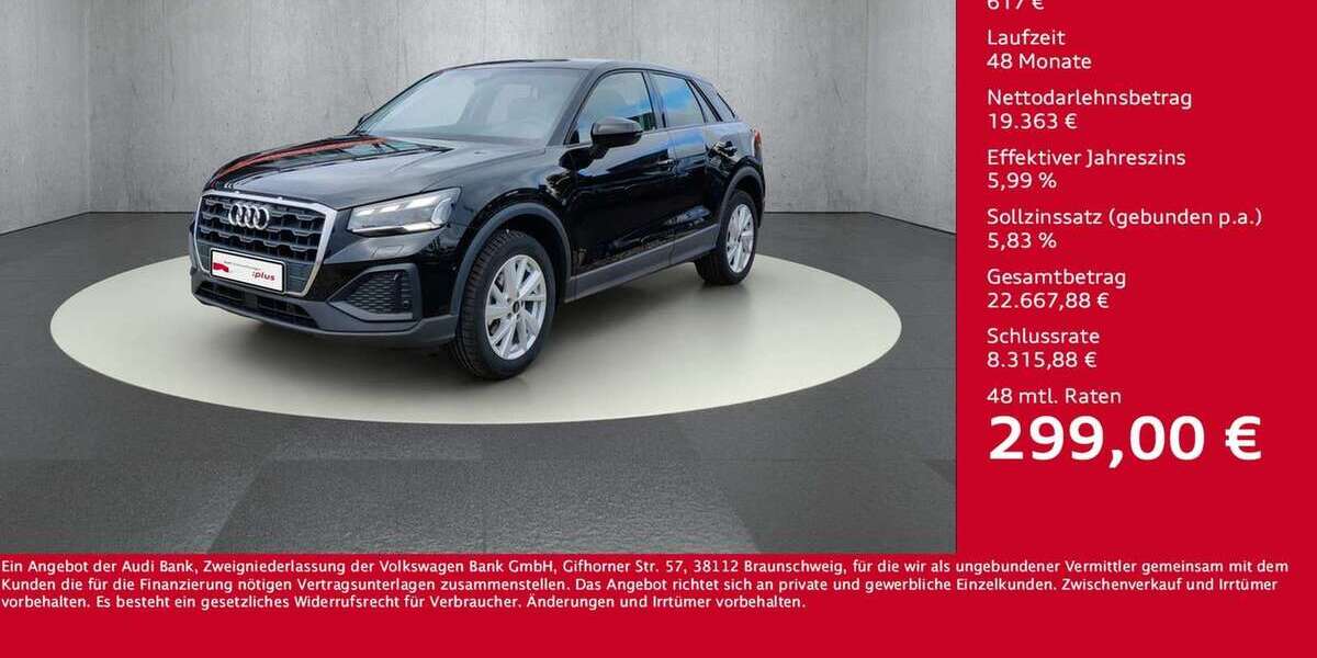 Audi Q2 16.600 km 19.980 &euro; Halle 06122
