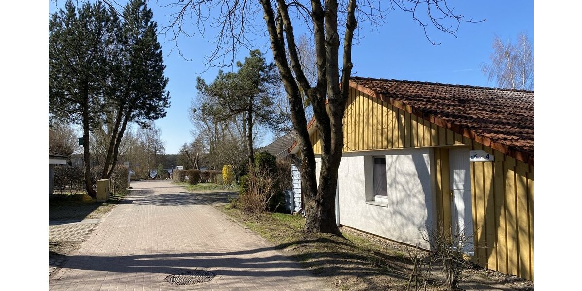 Meerzeit an der Seenplatte: Ferienhaus in absoluter Bestlage im Ferienpark Mirow - Doppelhaushälfte Mirow Granzow | Angebot:27119924