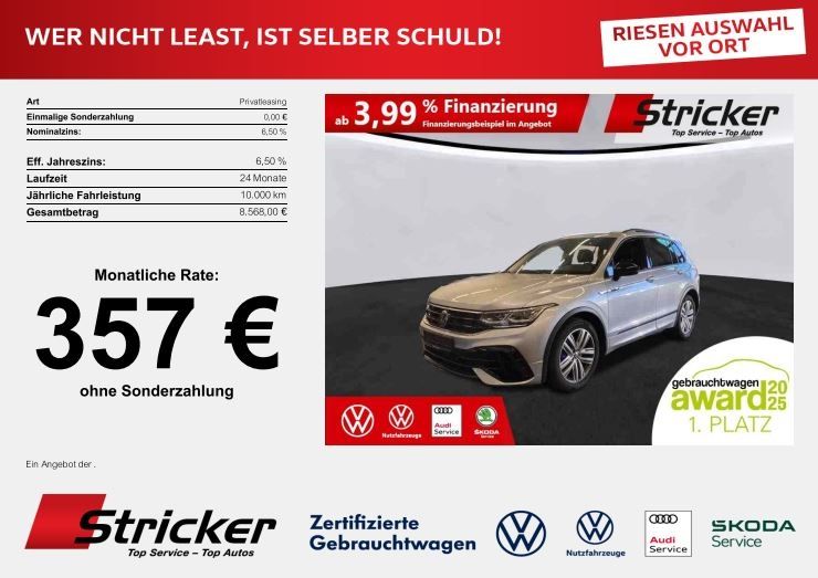 VW Tiguan 29.529 km 41.449 € Detmold 32760