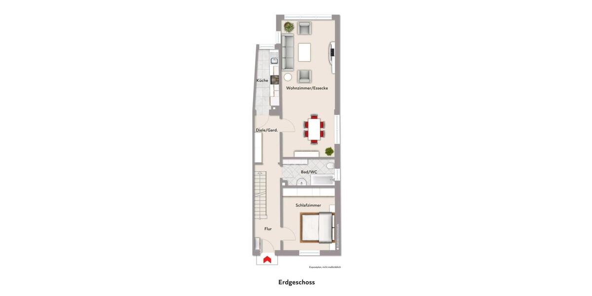 Doppelhaushälfte Lippstadt Overhagen - 5 Zimmer, 155 m&sup2;, 1.480&euro; | Angebot:25720933