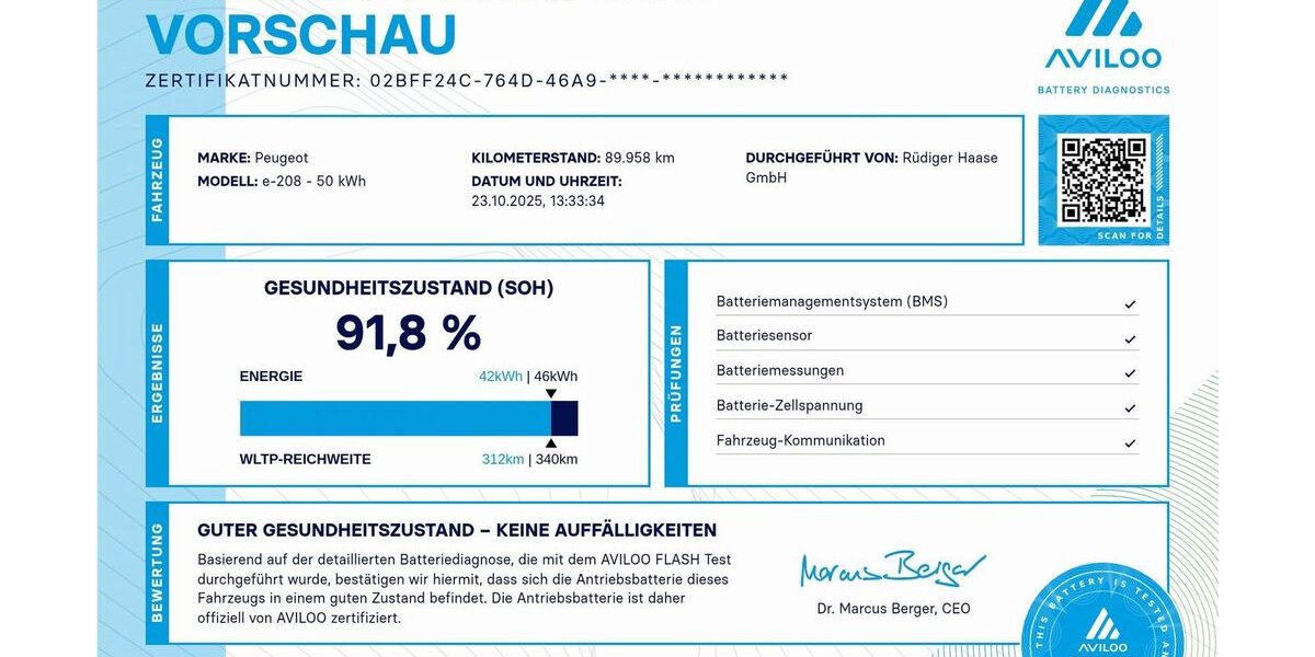Peugeot 208 89.945 km 15.480 &euro; Neumünster 24539