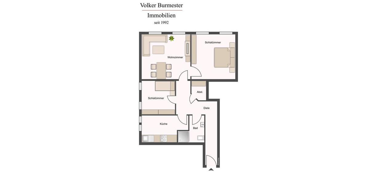 Terrassenwohnung Boizenburg/Elbe Elbe - 3 Zimmer, 75 m&sup2;, 530&euro; | Angebot:25491475