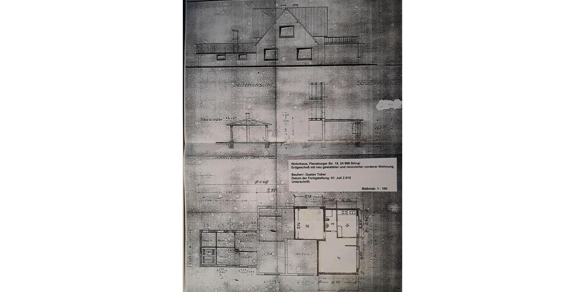 Einfamilienhaus Sörup - 7 Zimmer, 160 m&sup2;, 280.000&euro; | Angebot:26368455