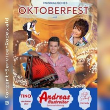 Oktoberfest mit Andreas Hastreiter, Tino de flotten Ober und Antje Schmidt 08.10.2026 Hotel Tanne