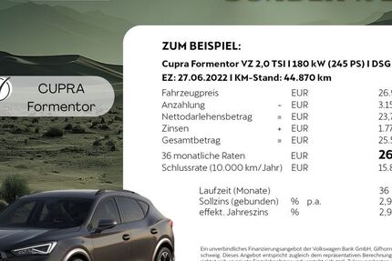 Cupra Formentor 32.420 km 39.790 &euro; Weimar 99427