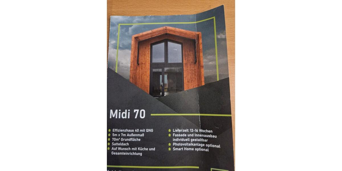 Tiny Haus Effizienzhaus 40 mit Luft Wärmepumpe NEU 3 zimmer