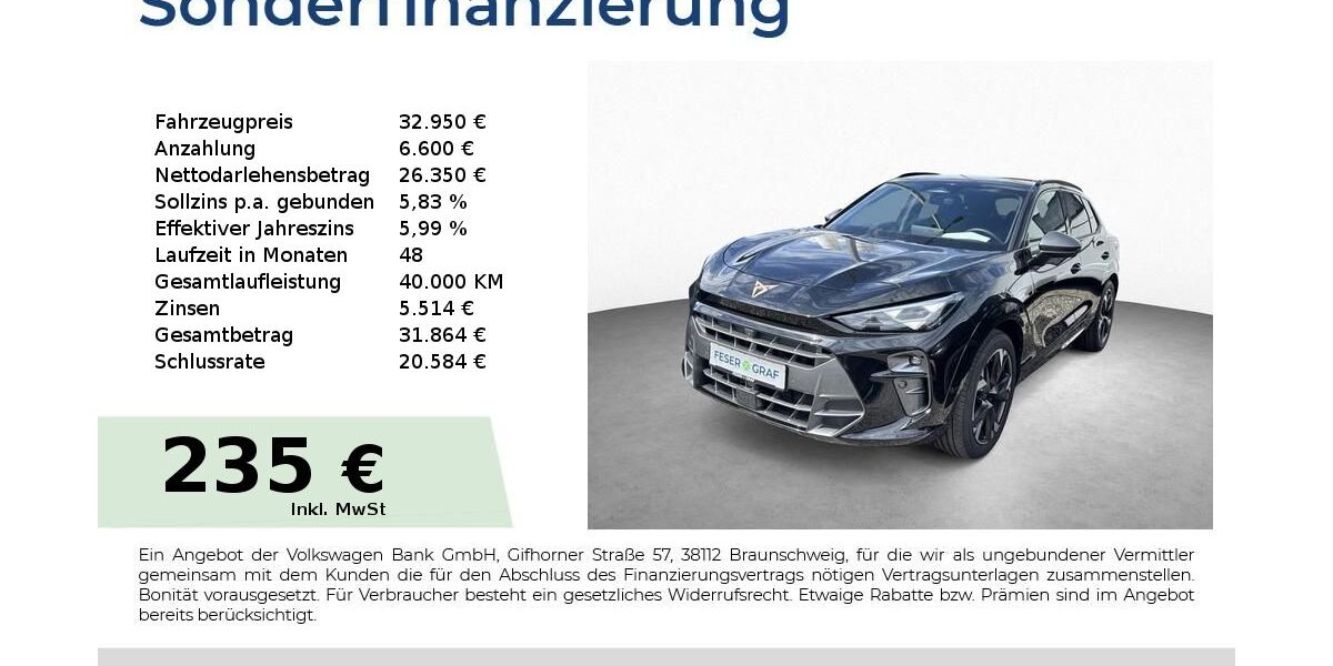Cupra Terramar 12.250 km 32.950 &euro; Schwabach 91126