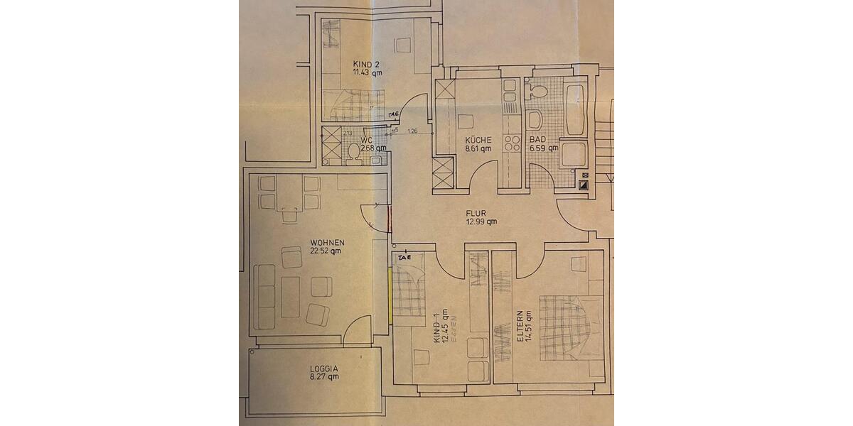 Einziehen und Wohlfühlen! 3 zimmer