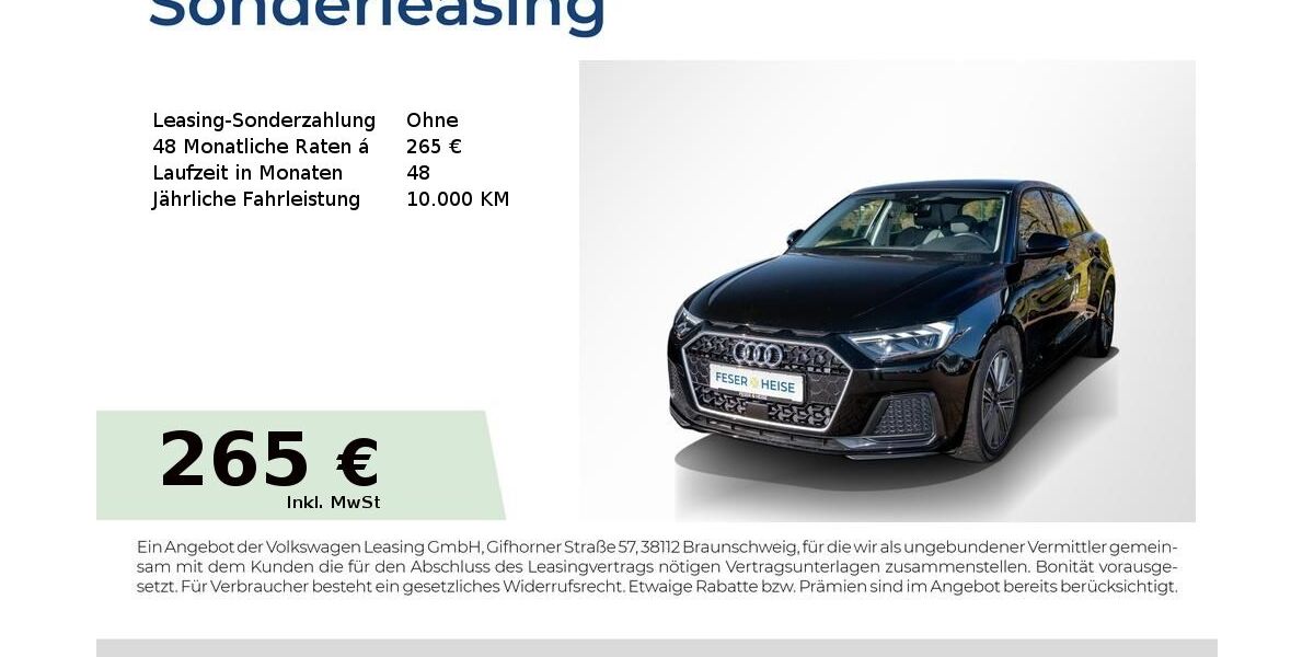 Audi A1 38.655 km 20.440 &euro; Köthen 06366