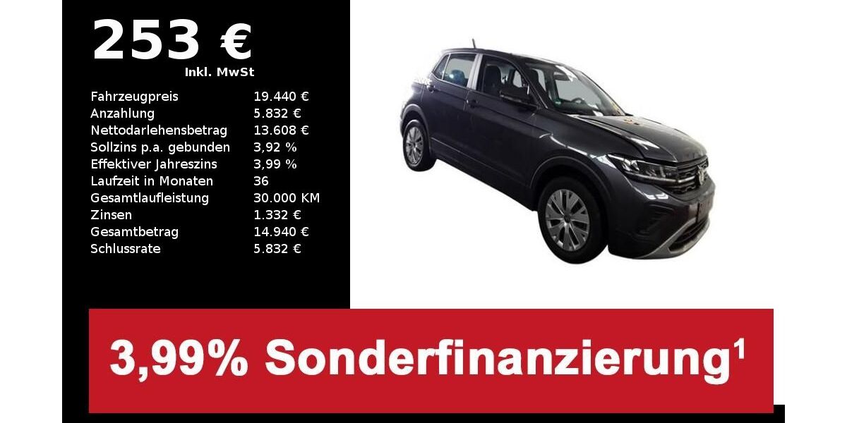 VW T-Cross 6.808 km 19.140 &euro; Hilpoltstein 91161