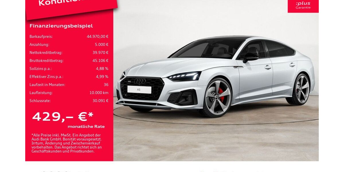 Audi A5 55.515 km 44.970 &euro; Potsdam 14482