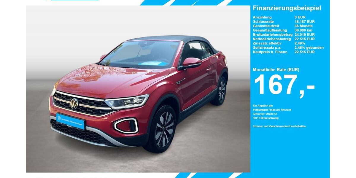 VW T-Roc 5.792 km 22.515 &euro; Gütersloh 33334