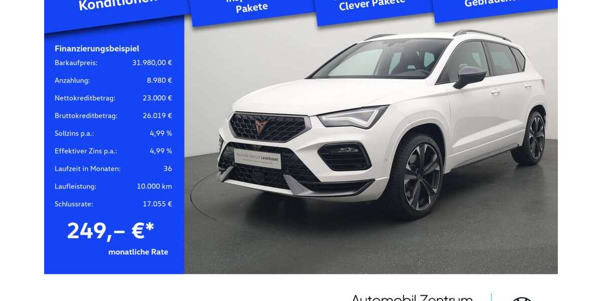 Cupra Ateca 21.796 km 31.980 &euro; Leverkusen 51379