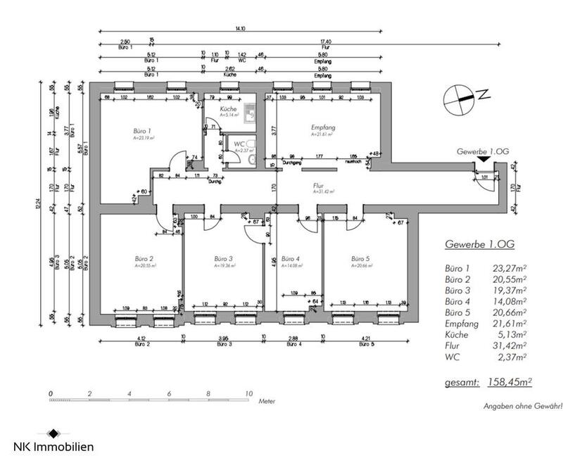 ++ modernisierte Büroeinheit in frequentierter Geschäftslage - nahe Zentrum & Hauptbahnhof ++