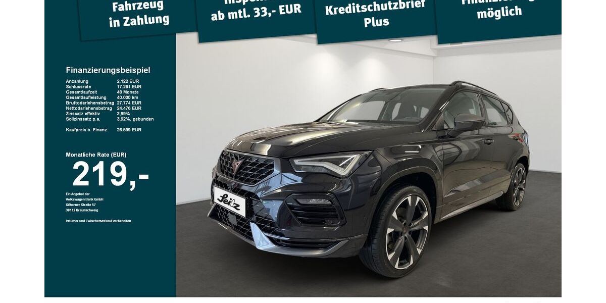 Cupra Ateca 41.020 km 26.599 &euro; Kaufbeuren 87600