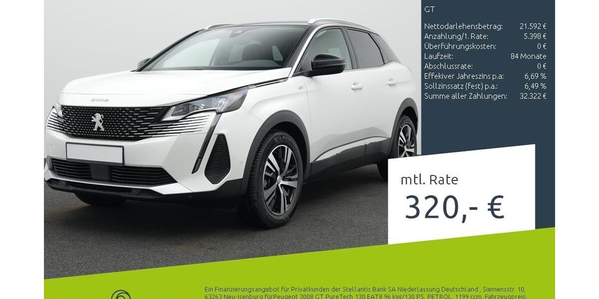 Peugeot 3008 33.828 km 26.990 &euro; Dülmen 48249