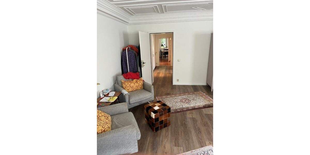 Terrassenwohnung Hamburg Harvestehude - 4 Zimmer, 121 m&sup2;, 1.250.000&euro; | Angebot:25535532