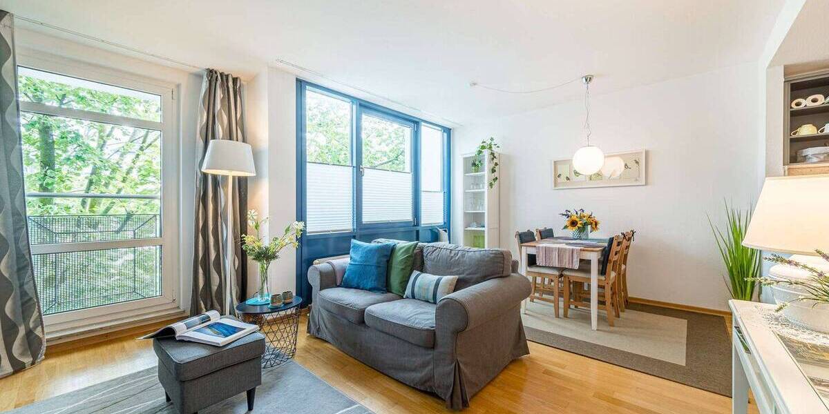 Etagenwohnung Frankfurt am Main Innenstadt - 2 Zimmer, 51 m&sup2;, 1.890&euro; | Angebot:26850976