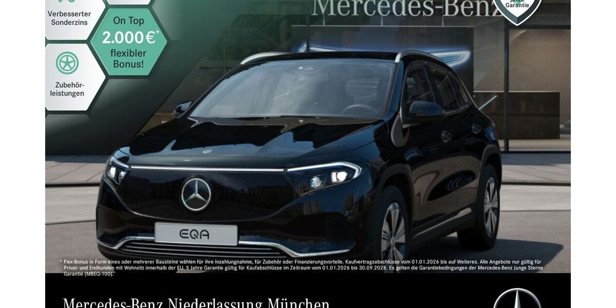 Mercedes-Benz EQA 10.652 km 38.990 &euro; München 80636