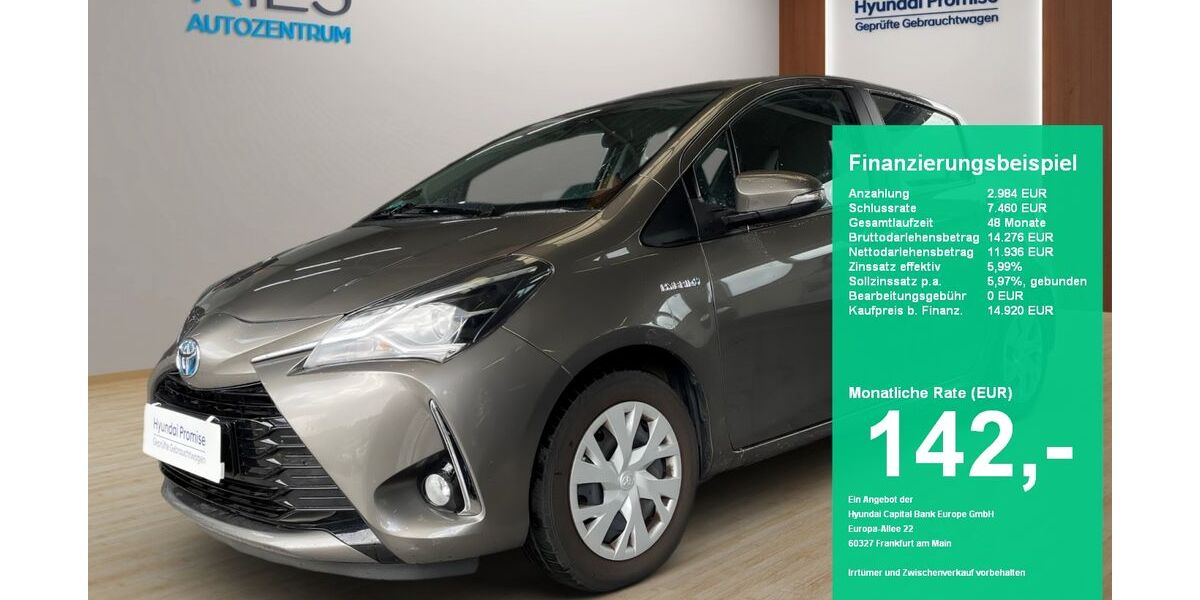 Toyota Yaris 20.550 km 14.920 &euro; Bad Soden-Salmünster 63628