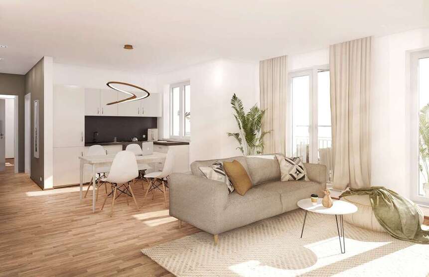Wohnung zum Mieten in Leipzig 762 € 56.4 m²