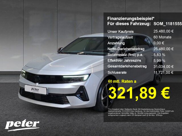 Opel Astra 11.515 km 25.480 &euro; Erfurt 99086