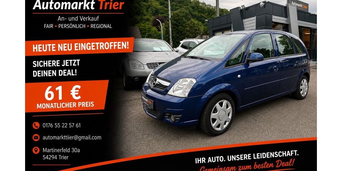 Opel Meriva 40.650 km 5.899 &euro; Trier 54294