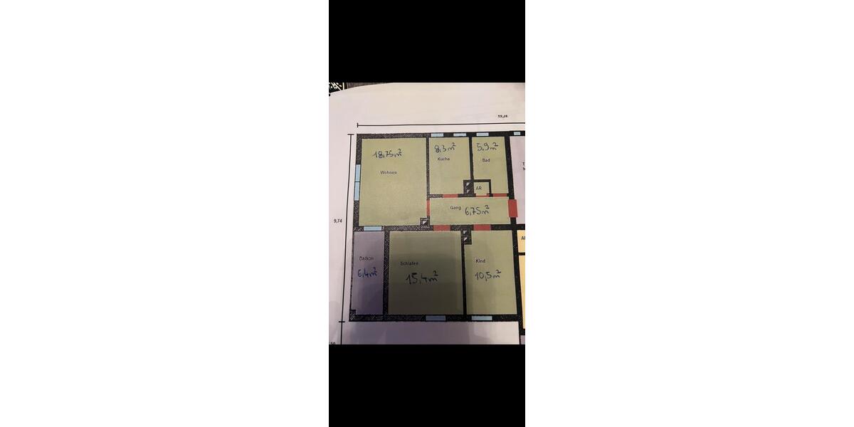 Kernsarnierte 3-Zimmer-Wohnung im Zentrum von Vilsbiburg 3 zimmer