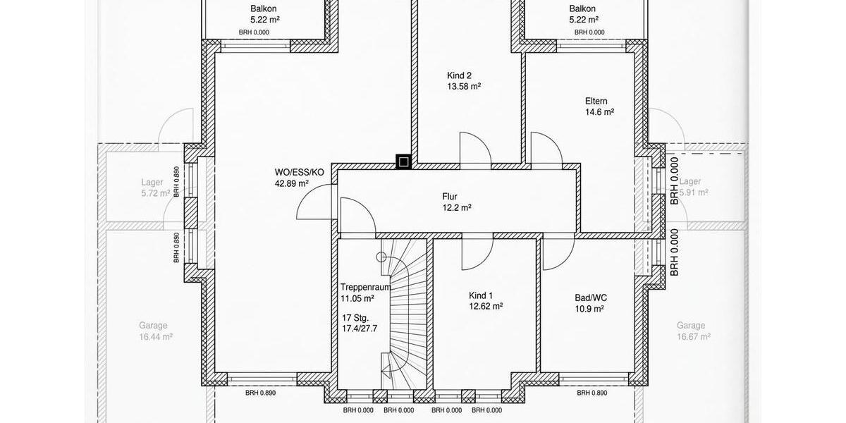 Etagenwohnung Baunatal - 4 Zimmer, 112 m&sup2;, 375.000&euro; | Angebot:26866333