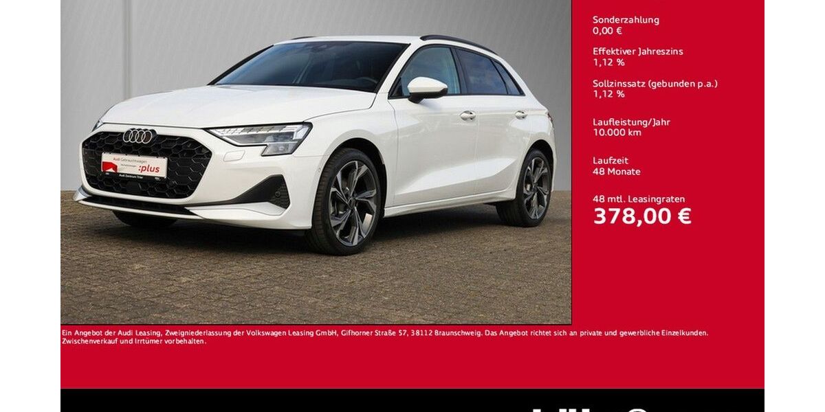 Audi A3 11.700 km 36.980 &euro; Trier 54292