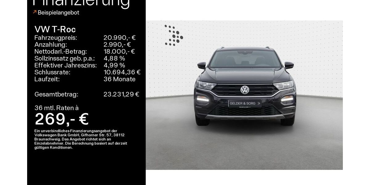 VW T-Roc 81.100 km 20.990 &euro; Schweinfurt 97424