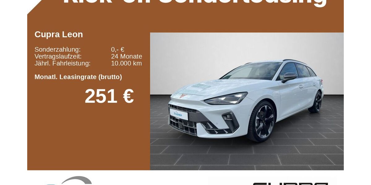 Cupra Leon 11.740 km 31.990 &euro; Mayen 56727