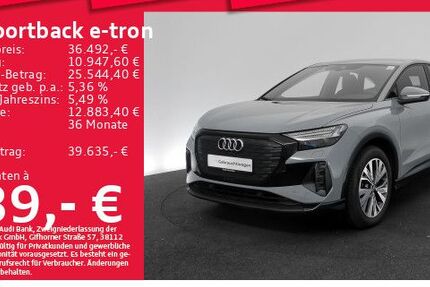 Audi Q4 e-tron 52.712 km 36.492 &euro; München 80935