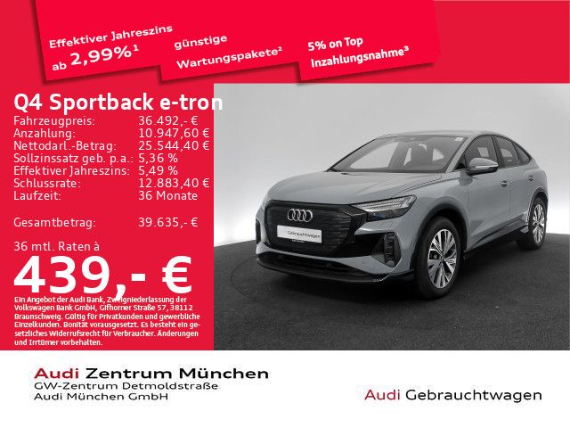 Audi Q4 e-tron 52.712 km 36.492 &euro; München 80935