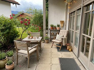 RUHIG UND SCHÖN MIT TERRASSE UND GARTENANTEIL - Terrassenwohnung Bad Reichenhall | Angebot:26168057