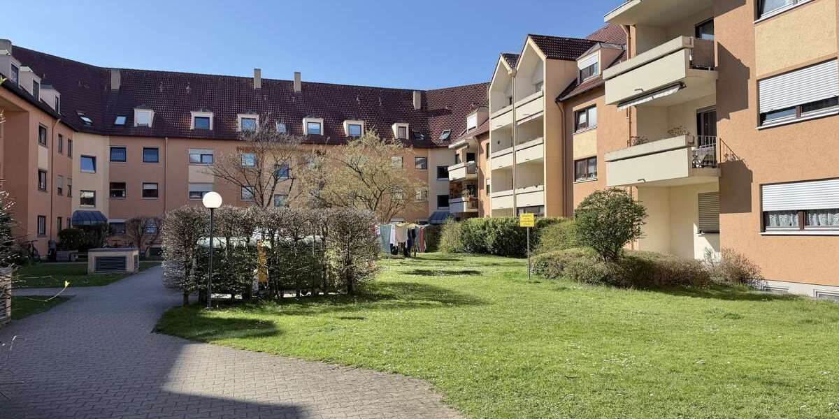 Etagenwohnung Augsburg / Haunstetten Haunstetten - 2 Zimmer, 60 m&sup2;, 660&euro; | Angebot:26094388