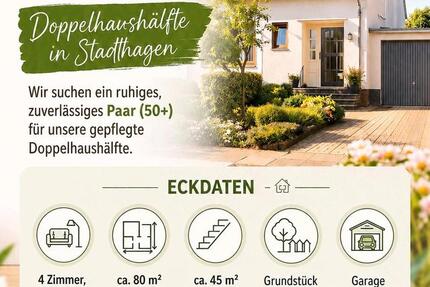 Haus Stadthagen - 4 Zimmer, 80 m&sup2;, 600&euro; | Angebot:26340830