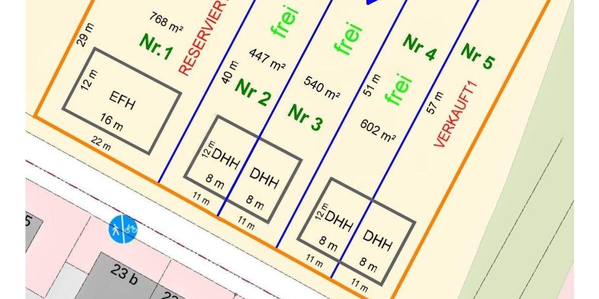 Grundstück Meerbusch Osterath - 357.000&euro; | Angebot:24207953
